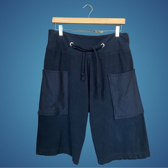 Swankety Swank Hemp Board Shorts with Front Pockets and Drawstring - Picture 4 of 5
